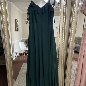 Green Bridesmaid Dress NWT